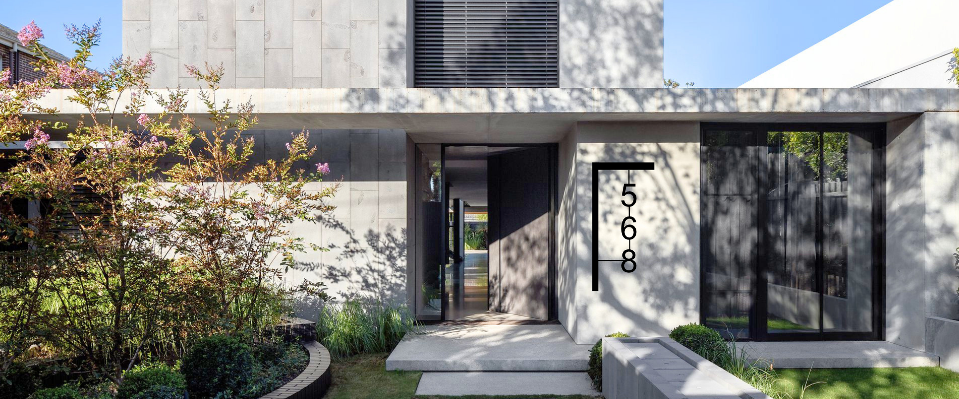 Metal House Numbers