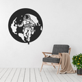 Beyond Earth | Astronaut Metal Wall Art