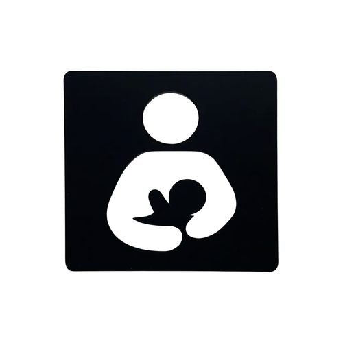 Breastfeeding Room Privacy Metal Sign crafted from premium laser-cut steel with a durable powder-coated finish.