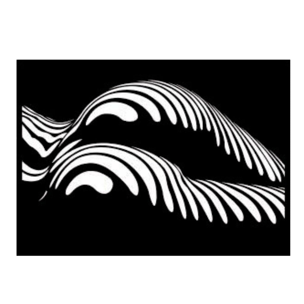 Female silhouette metal wall art minimalist body line design
