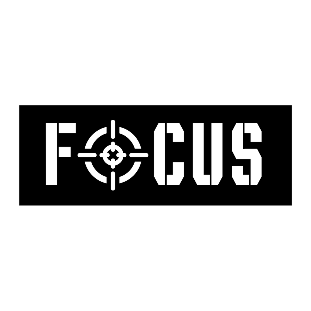 Focus | Crosshair Metal Wall Art crafted from premium laser-cut powder-coated steel.