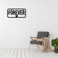 Wind Chaser | Windsurf Heartbeat Metal Wall Art displayed in a bright contemporary living room.