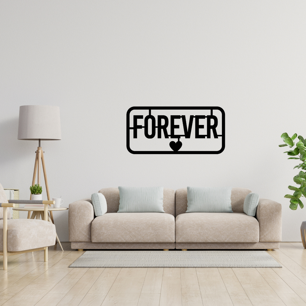 Wind Chaser | Windsurf Heartbeat Metal Wall Art showcased in a modern coastal-inspired living room.