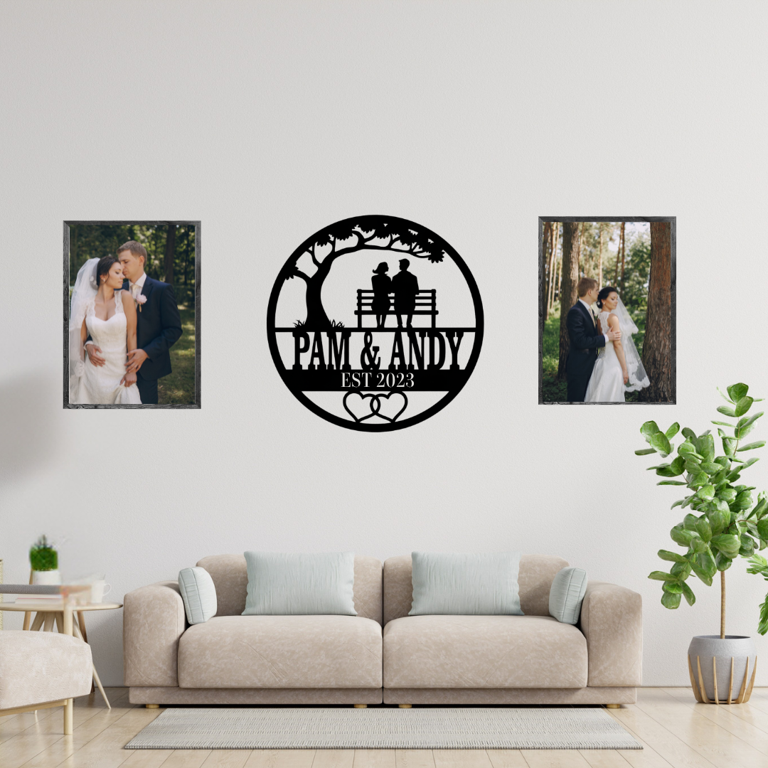 Personalised romantic décor styled in a farmhouse home interior