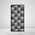 Gridline | Contemporary Linear Metal Privacy Screen