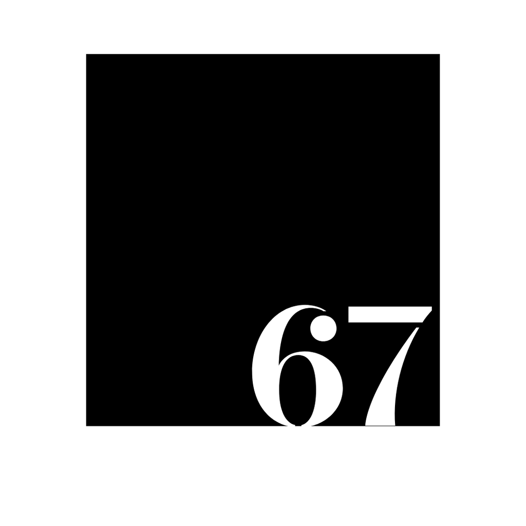Metal house number plaque isolated on a plain white background with minimalist styling