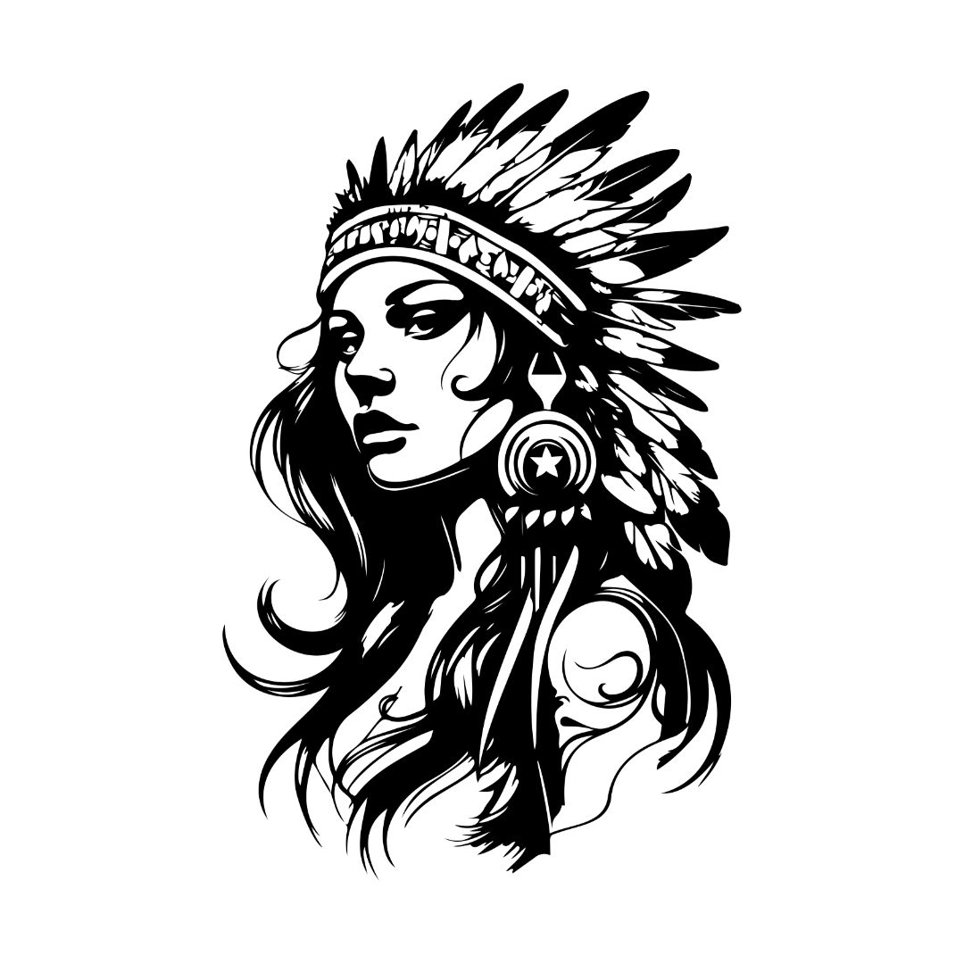 Outback Spirit | Aboriginal Woman Metal Wall Art crafted from premium laser-cut powder-coated steel.