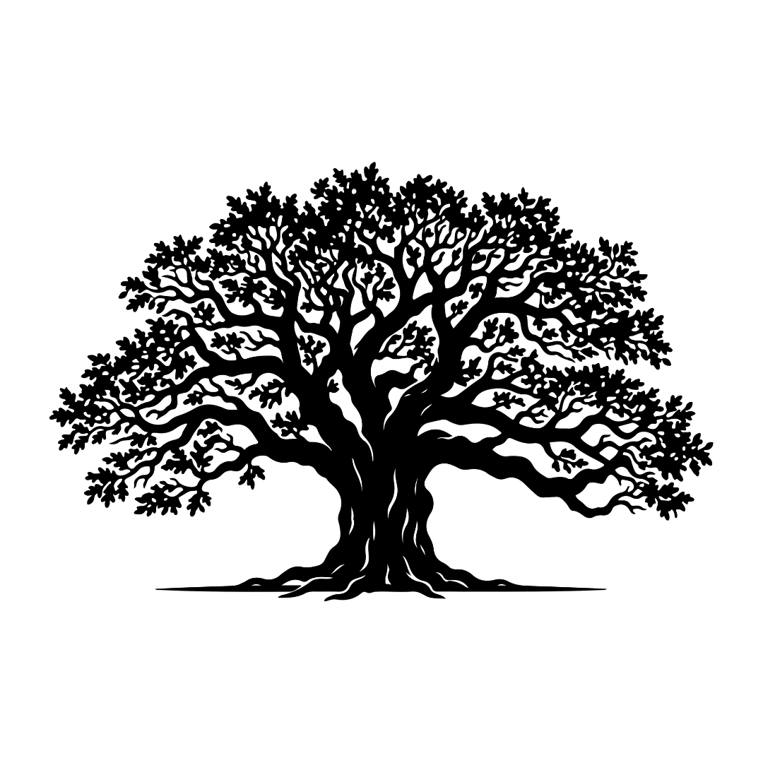 Rooted in Nature Tree of Life metal wall art on a white background