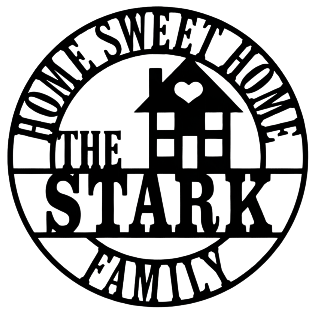 Sweet Home Legacy sign isolated on white background